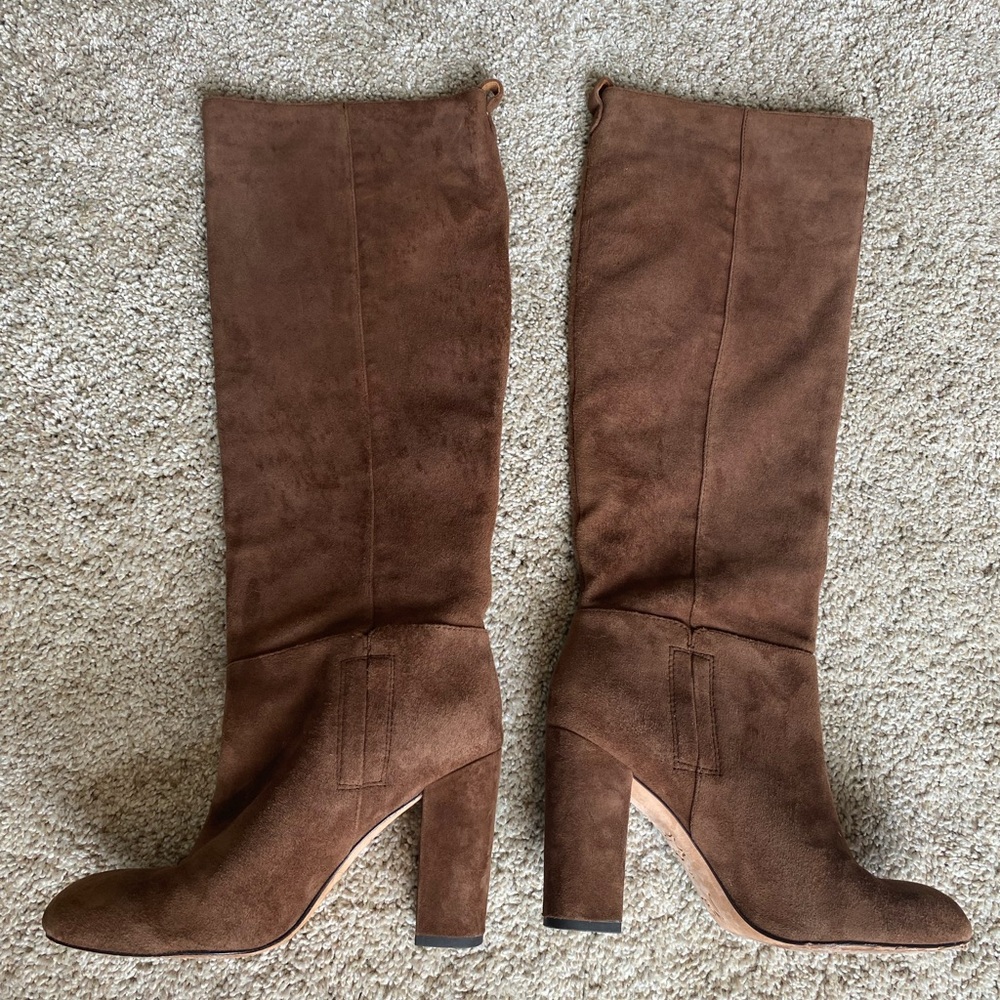 JMcLaughlin Camila Heeled Suede Boots Women’s 6